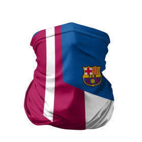 Бандана-труба 3D с принтом FC Barcelona 2018 в Петрозаводске, 100% полиэстер, ткань с особыми свойствами — Activecool | плотность 150‒180 г/м2; хорошо тянется, но сохраняет форму | fc | барселона | эмблема