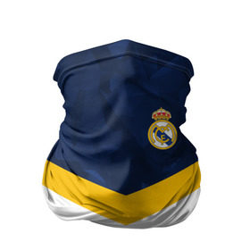 Бандана-труба 3D с принтом Real Madrid 2018 New в Петрозаводске, 100% полиэстер, ткань с особыми свойствами — Activecool | плотность 150‒180 г/м2; хорошо тянется, но сохраняет форму | Тематика изображения на принте: emirates | fc | real madrid | клуб | мяч | реал мадрид