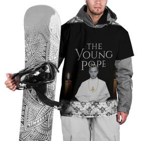Накидка на куртку 3D с принтом Молодой Папа | The Young Pope в Петрозаводске, 100% полиэстер |  | the young pope | молодой папа