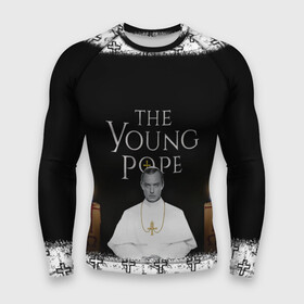 Мужской рашгард 3D с принтом Молодой Папа | The Young Pope в Петрозаводске,  |  | Тематика изображения на принте: the young pope | молодой папа