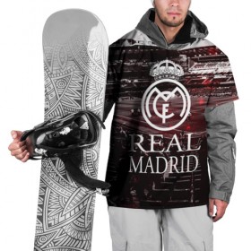 Накидка на куртку 3D с принтом REAL MADRID в Петрозаводске, 100% полиэстер |  | Тематика изображения на принте: real madrid