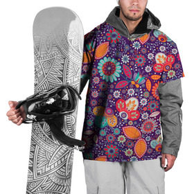 Накидка на куртку 3D с принтом Цветочный взрыв в Петрозаводске, 100% полиэстер |  | Тематика изображения на принте: vppdgryphon | арт | взрыв | краска | тропики | цветные | цветок | цветочный | цветы