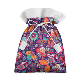 Подарочный 3D мешок с принтом Цветочный взрыв в Петрозаводске, 100% полиэстер | Размер: 29*39 см | vppdgryphon | арт | взрыв | краска | тропики | цветные | цветок | цветочный | цветы
