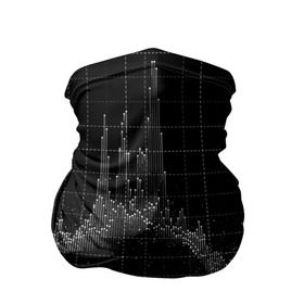 Бандана-труба 3D с принтом diagram в Петрозаводске, 100% полиэстер, ткань с особыми свойствами — Activecool | плотность 150‒180 г/м2; хорошо тянется, но сохраняет форму | technology | график | черный