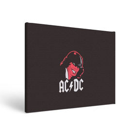 Холст прямоугольный с принтом Чёрт AC/DC в Петрозаводске, 100% ПВХ |  | ac dc | acdc | ангус янг | блюз рок | крис слэйд | рок группа | рок н ролл | стиви янг | хард рок | эксл роуз