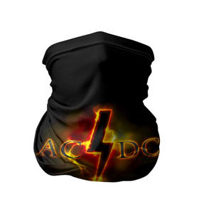 Бандана-труба 3D с принтом AC/DC огонь в Петрозаводске, 100% полиэстер, ткань с особыми свойствами — Activecool | плотность 150‒180 г/м2; хорошо тянется, но сохраняет форму | ac dc | acdc | ангус янг | блюз рок | крис слэйд | надпись | рок группа | рок н ролл | стиви янг | хард рок | эксл роуз