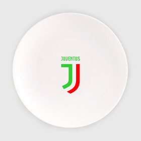 Тарелка с принтом Ювентус в Петрозаводске, фарфор | диаметр - 210 мм
диаметр для нанесения принта - 120 мм | juventus football club