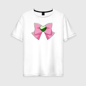 Женская футболка хлопок Oversize с принтом Юпитер в Петрозаводске, 100% хлопок | свободный крой, круглый ворот, спущенный рукав, длина до линии бедер
 | anime | sailor moon | аниме | сейлор мун