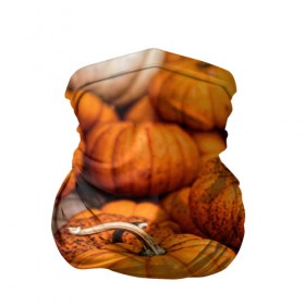 Бандана-труба 3D с принтом тыквы в Петрозаводске, 100% полиэстер, ткань с особыми свойствами — Activecool | плотность 150‒180 г/м2; хорошо тянется, но сохраняет форму | halloween | дача | овощи | октябрь | оранжевый | осень | сентябрь | тыква | хеллуин