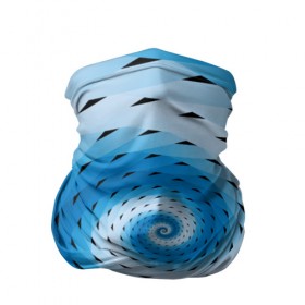 Бандана-труба 3D с принтом Галлюцинация Спираль в Петрозаводске, 100% полиэстер, ткань с особыми свойствами — Activecool | плотность 150‒180 г/м2; хорошо тянется, но сохраняет форму | линии | узоры