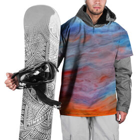 Накидка на куртку 3D с принтом Цветной космос в Петрозаводске, 100% полиэстер |  | абстракция | вселенная | звезды | земля | космос | плеяды | пространство | текстура