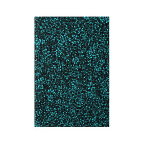 Обложка для паспорта матовая кожа с принтом Молекулы в Петрозаводске, натуральная матовая кожа | размер 19,3 х 13,7 см; прозрачные пластиковые крепления | Тематика изображения на принте: атом | паттерн