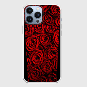 Чехол для iPhone 13 Pro Max с принтом RED ROSES   КРАСНЫЕ РОЗЫ в Петрозаводске,  |  | Тематика изображения на принте: букет | красный | лепестки | модные | полосы | природа | растения | розочки | розы | сад | тренды | цвет | цветы | черный