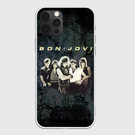 Чехол для iPhone 12 Pro Max с принтом Группа Bon Jovi в Петрозаводске, Силикон |  | Тематика изображения на принте: bon jovi | бон | бон джови | глэм | группа | джови | джон | рок | хард