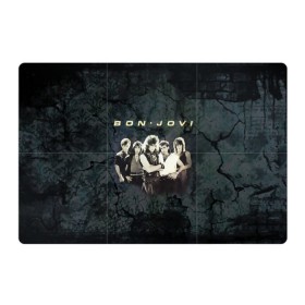 Магнитный плакат 3Х2 с принтом Группа Bon Jovi в Петрозаводске, Полимерный материал с магнитным слоем | 6 деталей размером 9*9 см | Тематика изображения на принте: bon jovi | бон | бон джови | глэм | группа | джови | джон | рок | хард