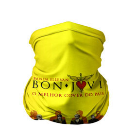 Бандана-труба 3D с принтом Группа Bon Jovi в Петрозаводске, 100% полиэстер, ткань с особыми свойствами — Activecool | плотность 150‒180 г/м2; хорошо тянется, но сохраняет форму | bon jovi | бон | бон джови | глэм | группа | джови | джон | рок | хард