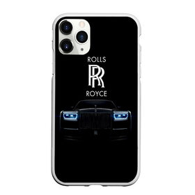 Чехол для iPhone 11 Pro Max матовый с принтом Rolls Royce phantom в Петрозаводске, Силикон |  | luxury | phantom | rich | rolls royce | rr | авто | автомобили | бренд | известные | логотип | машина | надписи | огни | ролс ройс | роскошь | тень | фары | черный