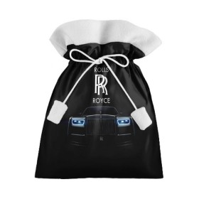 Подарочный 3D мешок с принтом Rolls Royce phantom в Петрозаводске, 100% полиэстер | Размер: 29*39 см | luxury | phantom | rich | rolls royce | rr | авто | автомобили | бренд | известные | логотип | машина | надписи | огни | ролс ройс | роскошь | тень | фары | черный