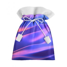 Подарочный 3D мешок с принтом Water Colors в Петрозаводске, 100% полиэстер | Размер: 29*39 см | абстракция | вода.цветные | волны | краски | море | радужные | розовый | синий | фиолетовый | цвет | цвета | яркие