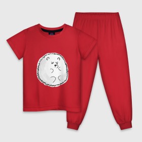 Детская пижама хлопок с принтом Ёжик в Петрозаводске, 100% хлопок |  брюки и футболка прямого кроя, без карманов, на брюках мягкая резинка на поясе и по низу штанин
 | ежик