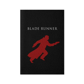 Обложка для паспорта матовая кожа с принтом Blade Runner в Петрозаводске, натуральная матовая кожа | размер 19,3 х 13,7 см; прозрачные пластиковые крепления | 2049 | blade runner | bladerunner