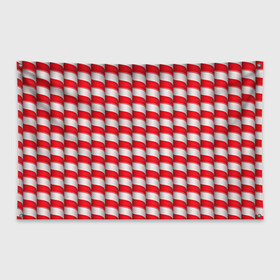 Флаг-баннер с принтом Sweet sticks в Петрозаводске, 100% полиэстер | размер 67 х 109 см, плотность ткани — 95 г/м2; по краям флага есть четыре люверса для крепления | sweet | конфеты | палочка | сладость