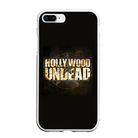 Чехол для iPhone 7Plus/8 Plus матовый с принтом Hollywood Undead звезда в Петрозаводске, Силикон | Область печати: задняя сторона чехла, без боковых панелей | charlie scene | danny | funny man | hollywood | j dog | johnny 3 tears | undead | альтернативный | андед | голивуд | голливудская | группа | кранккор | метал | нежить | ню | реп | рок | рэп | рэпкор