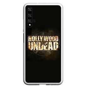 Чехол для Honor 20 с принтом Hollywood Undead звезда в Петрозаводске, Силикон | Область печати: задняя сторона чехла, без боковых панелей | charlie scene | danny | funny man | hollywood | j dog | johnny 3 tears | undead | альтернативный | андед | голивуд | голливудская | группа | кранккор | метал | нежить | ню | реп | рок | рэп | рэпкор