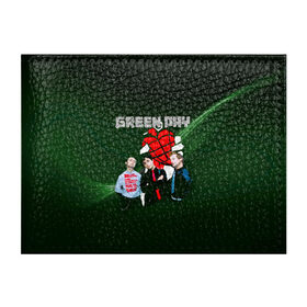Обложка для студенческого билета с принтом Группа Green Day в Петрозаводске, натуральная кожа | Размер: 11*8 см; Печать на всей внешней стороне | Тематика изображения на принте: american idiot | green day | альтернативный | билли джо армстронг | грин дей | группа | зелёный день | майк дёрнт | музыка | надпись | панк | поп | поппанк | рок | тре кул