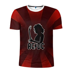 Мужская футболка 3D спортивная с принтом Солист AC/DC в Петрозаводске, 100% полиэстер с улучшенными характеристиками | приталенный силуэт, круглая горловина, широкие плечи, сужается к линии бедра | ac dc | acdc | австралийская | альбом | ангус янг | блюз рок | гитара | головы | группа | крис слэйд | музыканты | надпись | певцы | рок | рок н ролл | стиви янг | хард рок | эксл роуз
