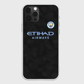 Чехол для iPhone 12 Pro с принтом Manchester City Kit Third в Петрозаводске, силикон | область печати: задняя сторона чехла, без боковых панелей | citi | city | cyty | manchester | siti | sity | англия | болельщик | горожане | гостевая | манчестер | сити | фанат | футбольная форма