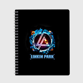 Тетрадь с принтом Двигатель Linkin Park в Петрозаводске, 100% бумага | 48 листов, плотность листов — 60 г/м2, плотность картонной обложки — 250 г/м2. Листы скреплены сбоку удобной пружинной спиралью. Уголки страниц и обложки скругленные. Цвет линий — светло-серый
 | bennington | chester | linkin park | альтернативный метал | альтернативный рок | беннингтон | группа | линкин парк | музыкант | ню метал | певец | рок | рэп | рэп рок | честер | электроник рок