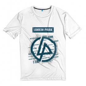Мужская футболка 3D с принтом Слова песен Linkin Park в Петрозаводске, 100% полиэфир | прямой крой, круглый вырез горловины, длина до линии бедер | Тематика изображения на принте: bennington | chester | linkin park | альтернативный метал | альтернативный рок | беннингтон | группа | линкин парк | музыкант | ню метал | певец | рок | рэп | рэп рок | честер | электроник рок