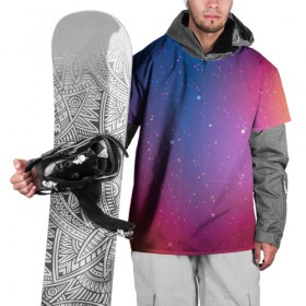 Накидка на куртку 3D с принтом Космическая абстракция в Петрозаводске, 100% полиэстер |  | Тематика изображения на принте: pattern | абстракция | арт | вселенная | звезды | космос | узор