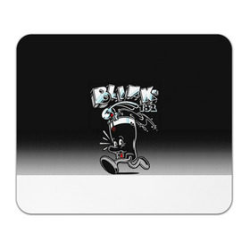 Коврик прямоугольный с принтом Заяц в стакане Blink-182 в Петрозаводске, натуральный каучук | размер 230 х 185 мм; запечатка лицевой стороны | blink | альтернативный рок | блинк | группа | марк хоппус | музыка | мэтт скиба | надпись | панк | панк рок | песни | поп панк | рок | скейт панк | смайл | смайлик | трэвис баркер