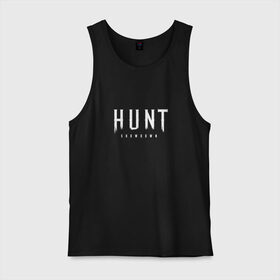 Мужская майка хлопок с принтом Hunt: Showdown White Logo в Петрозаводске, 100% хлопок |  | crytek | game | hunt | hunt: showdown | hunter | monsters | showdown | игра | крайтек | охота | столкновение