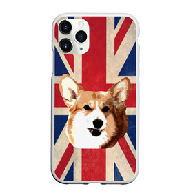 Чехол для iPhone 11 Pro Max матовый с принтом Королевский корги в Петрозаводске, Силикон |  | англия | великобритания | вельш корги | корги | корги пемброк | пемброк | собака | флаг