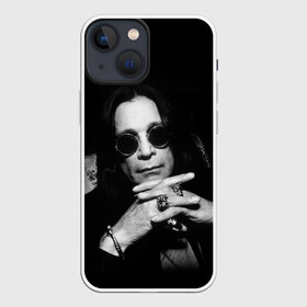 Чехол для iPhone 13 mini с принтом Оззи Осборн в Петрозаводске,  |  | black sabbath | ozzy osbourne | оззи осборн