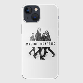 Чехол для iPhone 13 mini с принтом Группа Imagine Dragons в Петрозаводске,  |  | dragons | imagine | альтернативный | американская | бэн макки | группа | драгонс | дэн платцман | дэн рейнольдс | имеджин | инди | индирок | поп | рок | уэйн сермон | электроник