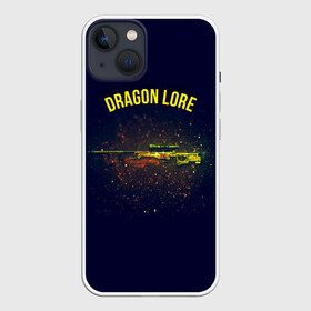 Чехол для iPhone 13 с принтом Dragon Lore в Петрозаводске,  |  | cs | cs go | csgo | go | го | контр страйк | контра | кс | кс го | ксго | спецназ | террористы