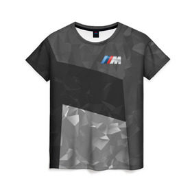 Женская футболка 3D с принтом BMW 2018 Black Design в Петрозаводске, 100% полиэфир ( синтетическое хлопкоподобное полотно) | прямой крой, круглый вырез горловины, длина до линии бедер | bmw | автомобиль | автомобильные | бмв | машины