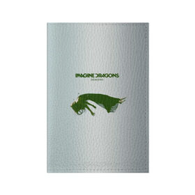 Обложка для паспорта матовая кожа с принтом Imagine Dragons Demons в Петрозаводске, натуральная матовая кожа | размер 19,3 х 13,7 см; прозрачные пластиковые крепления | альтернативный | американская | группа | драгонс | имеджин | инди | индирок | поп | рок | электроник
