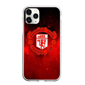 Чехол для iPhone 11 Pro Max матовый с принтом FC Манчестер в Петрозаводске, Силикон |  | football | footer | soccer | socker | манчестер | футбол | футбольный клуб