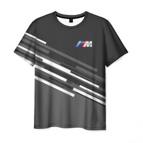 Мужская футболка 3D с принтом BMW 2018 sport line в Петрозаводске, 100% полиэфир | прямой крой, круглый вырез горловины, длина до линии бедер | bmw | bmw motorsport | bmw performance | carbon | m | motorsport | performance | sport | бмв | карбон | моторспорт | спорт