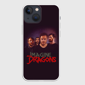 Чехол для iPhone 13 mini с принтом Группа Imagine Dragons в Петрозаводске,  |  | альтернативный | американская | группа | драгонс | имеджин | инди | индирок | поп | рок | электроник