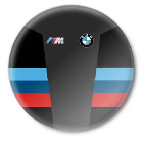 Значок с принтом BMW 2018 Sport в Петрозаводске,  металл | круглая форма, металлическая застежка в виде булавки | bmw | автомобиль | автомобильные | бмв | марка | машины | патриот | флаг