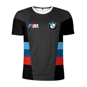 Мужская футболка 3D спортивная с принтом BMW 2018 Sport в Петрозаводске, 100% полиэстер с улучшенными характеристиками | приталенный силуэт, круглая горловина, широкие плечи, сужается к линии бедра | bmw | автомобиль | автомобильные | бмв | марка | машины | патриот | флаг
