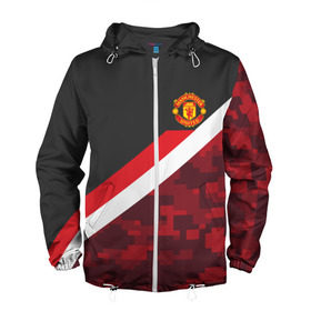 Мужская ветровка 3D с принтом Manchester United Sport Camo в Петрозаводске, 100% полиэстер | подол и капюшон оформлены резинкой с фиксаторами, два кармана без застежек по бокам, один потайной карман на груди | Тематика изображения на принте: emirates | fc | manchester united | абстракция | геометрия | зож | клуб | линии | манчестер юнайтед | модные | мяч | россии | спорт | спортивные | стиль | тренды | футбол | футбольный клуб | экстрим | эмблема