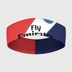 Повязка на голову 3D с принтом PSG | ПСГ в Петрозаводске,  |  | fc | fly emirates | paris | psg | лого | париж | псж | спорт | спортивные | фк | футбольный клуб