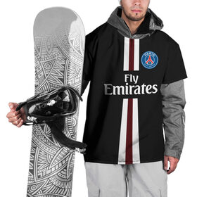 Накидка на куртку 3D с принтом PSG 2018 Original #15 в Петрозаводске, 100% полиэстер |  | fc | fly emirates | paris | psg | лого | париж | псж | спорт | спортивные | фк | футбольный клуб